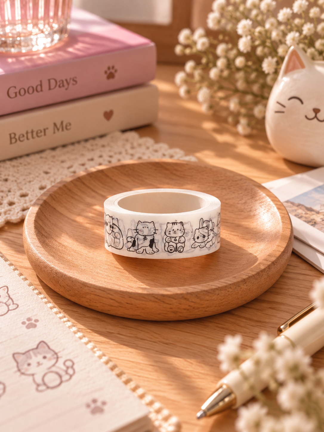 Washi Tape – Douce Félinité 🐾
