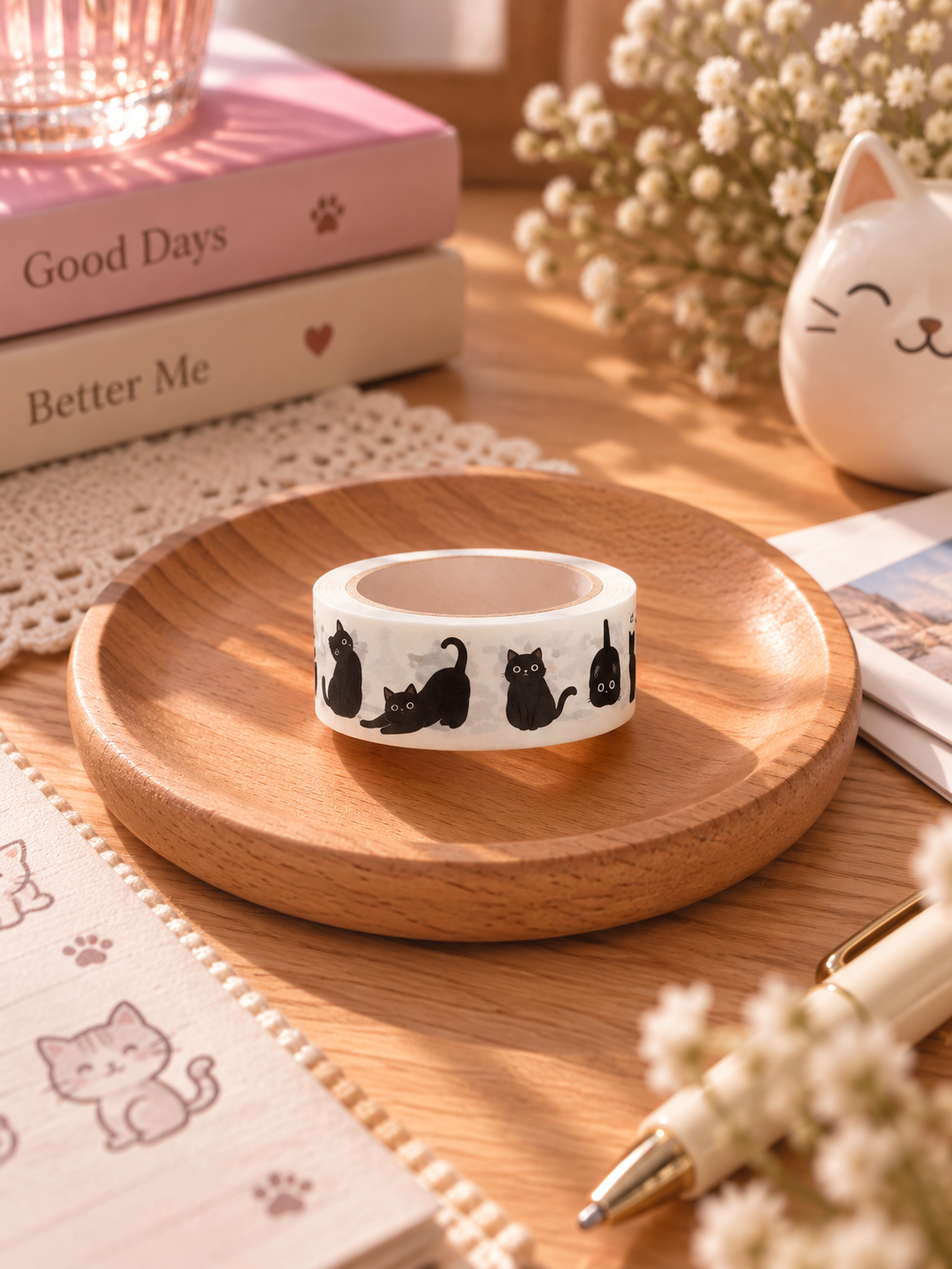 Washi Tape – Douce Félinité 🐾