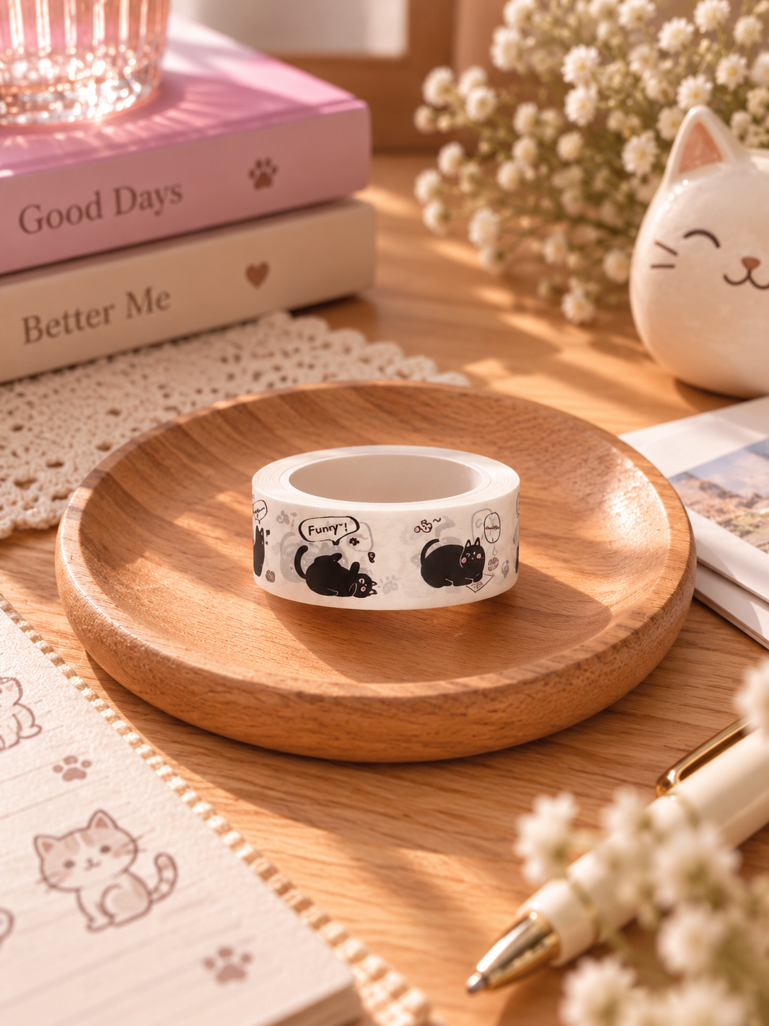 Washi Tape – Douce Félinité 🐾