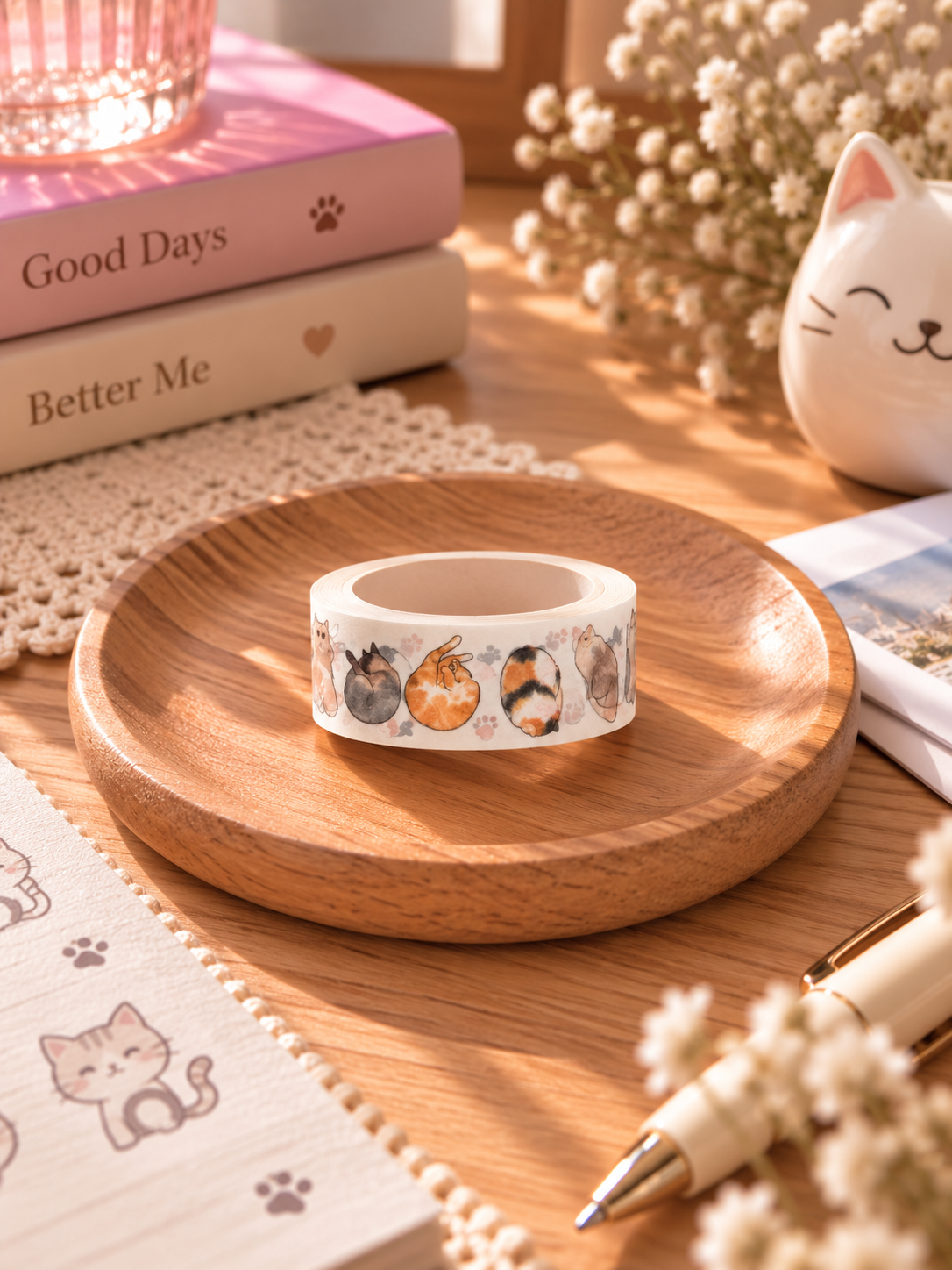 Washi Tape – Douce Félinité 🐾
