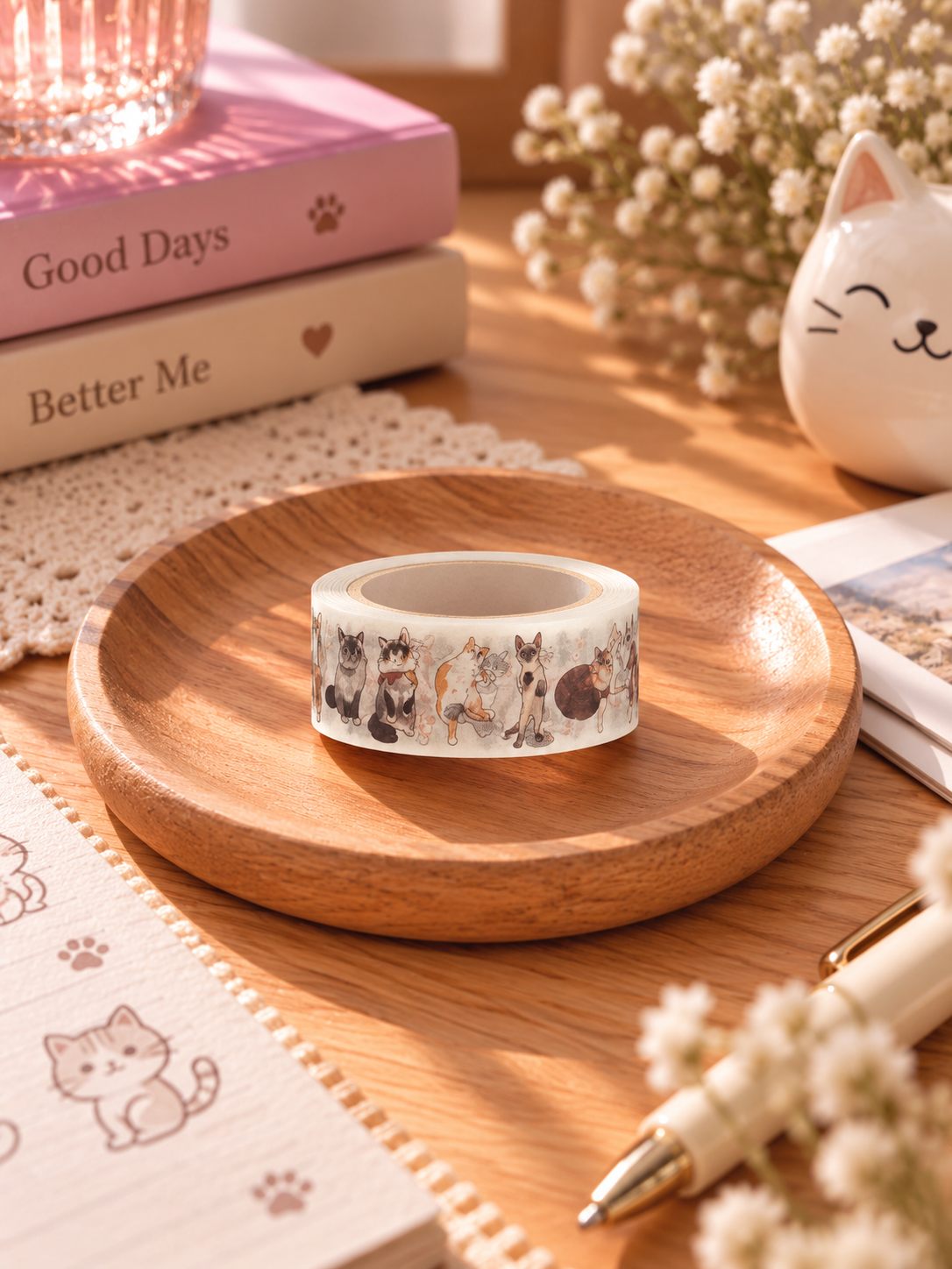 Washi Tape – Douce Félinité 🐾