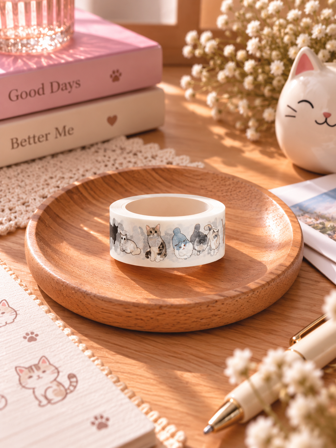 Washi Tape – Douce Félinité 🐾