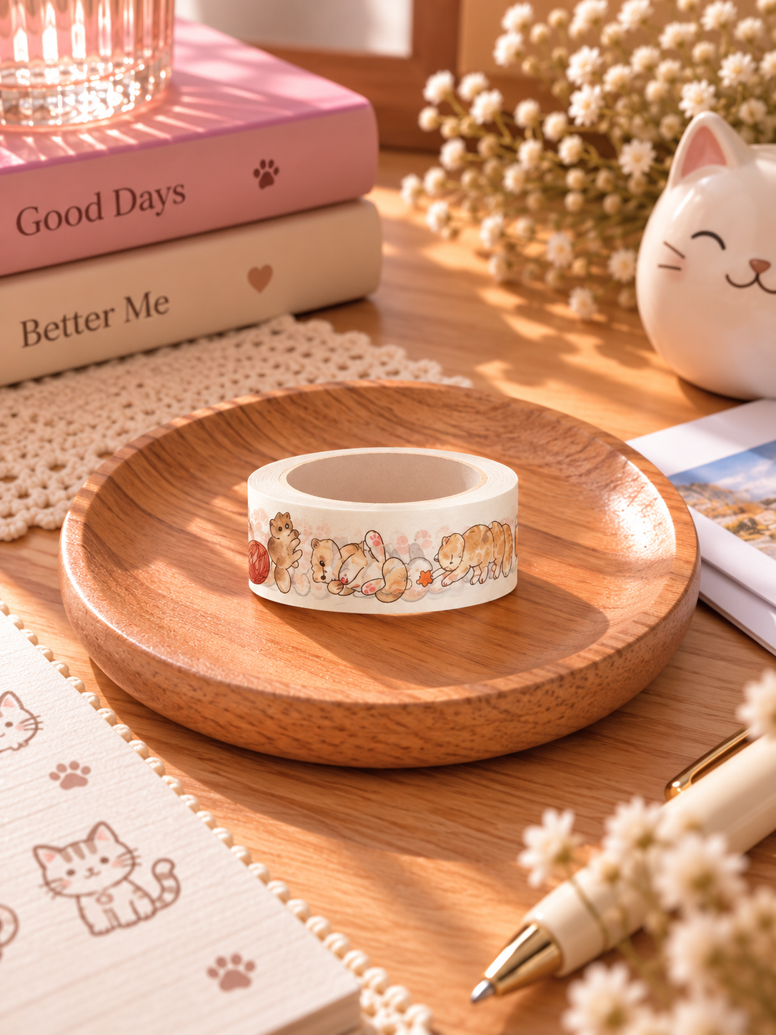Washi Tape – Douce Félinité 🐾