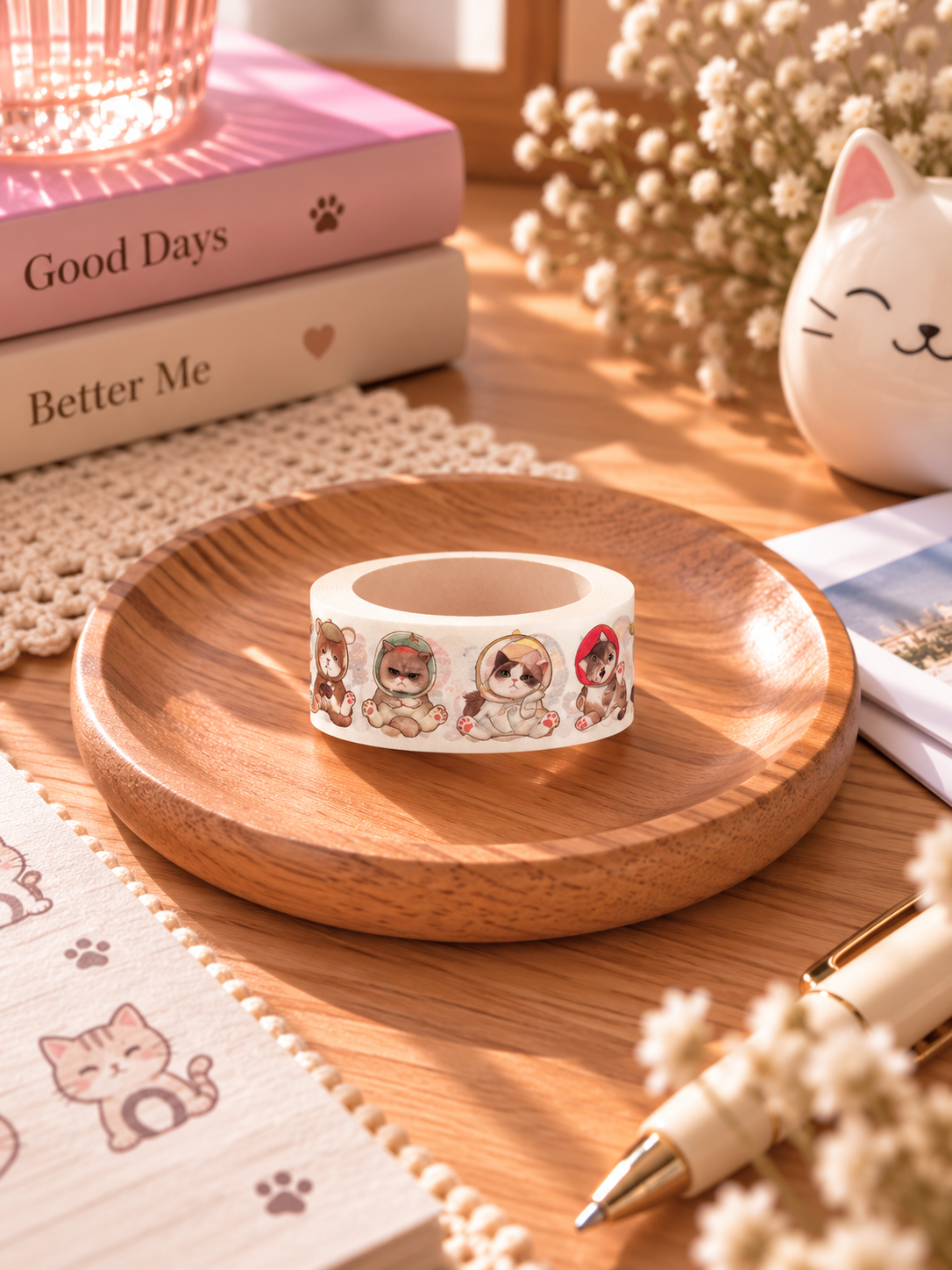 Washi Tape – Douce Félinité 🐾