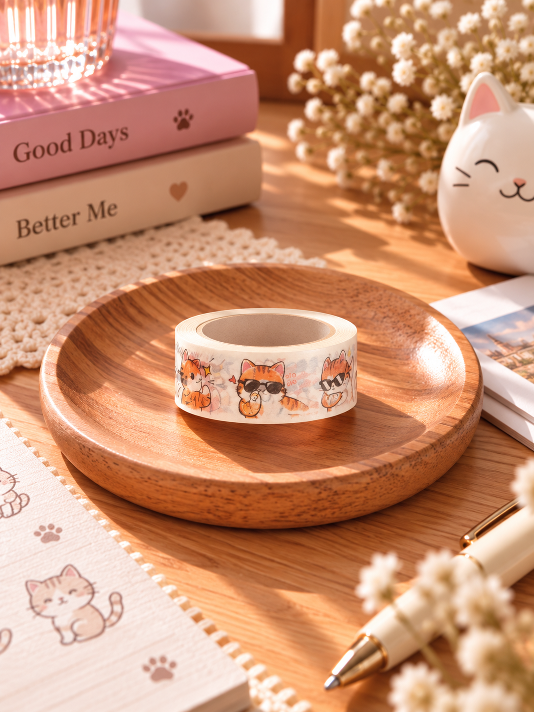 Washi Tape – Douce Félinité 🐾