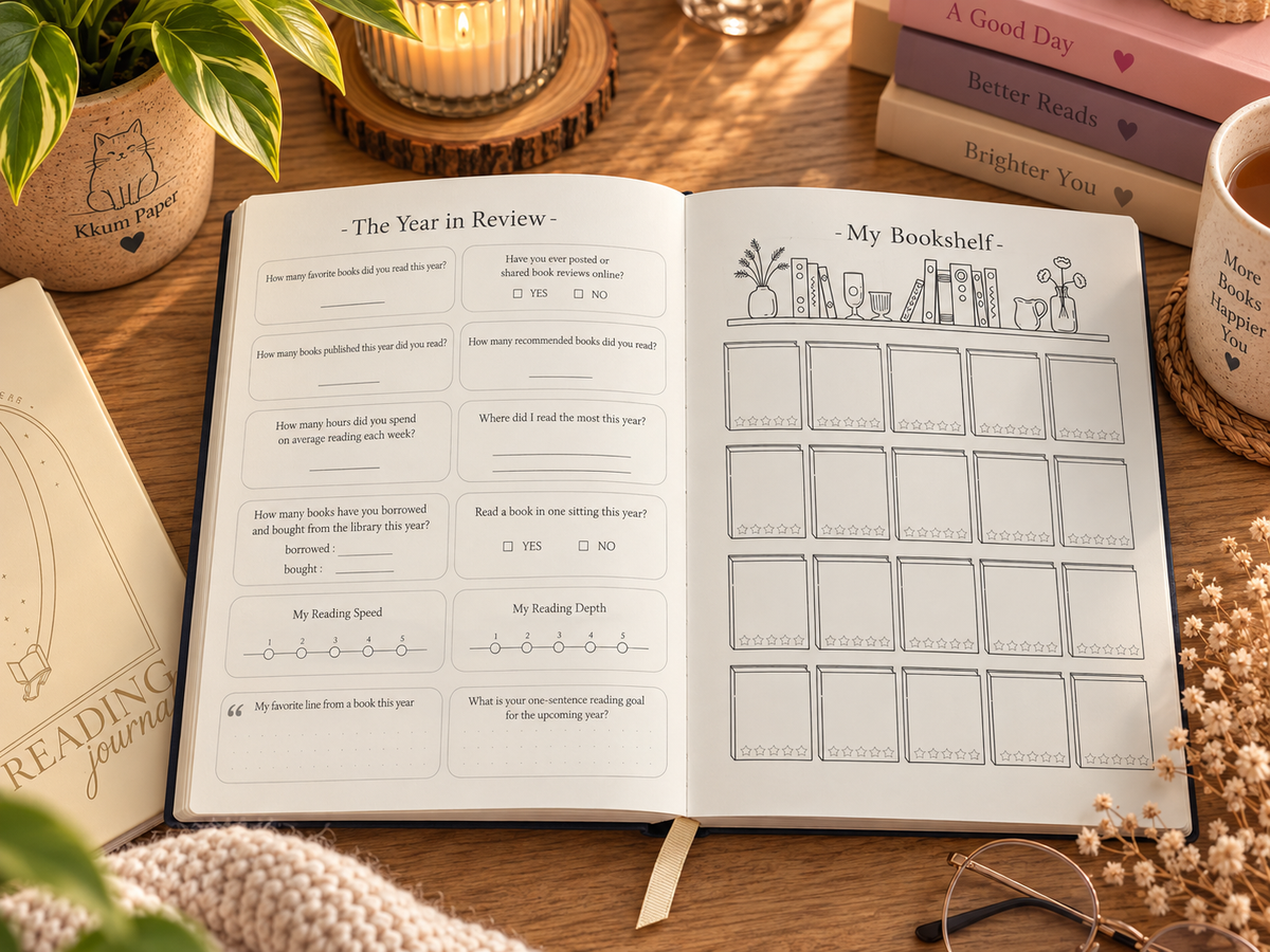 Carnet – Reading Journal 📖