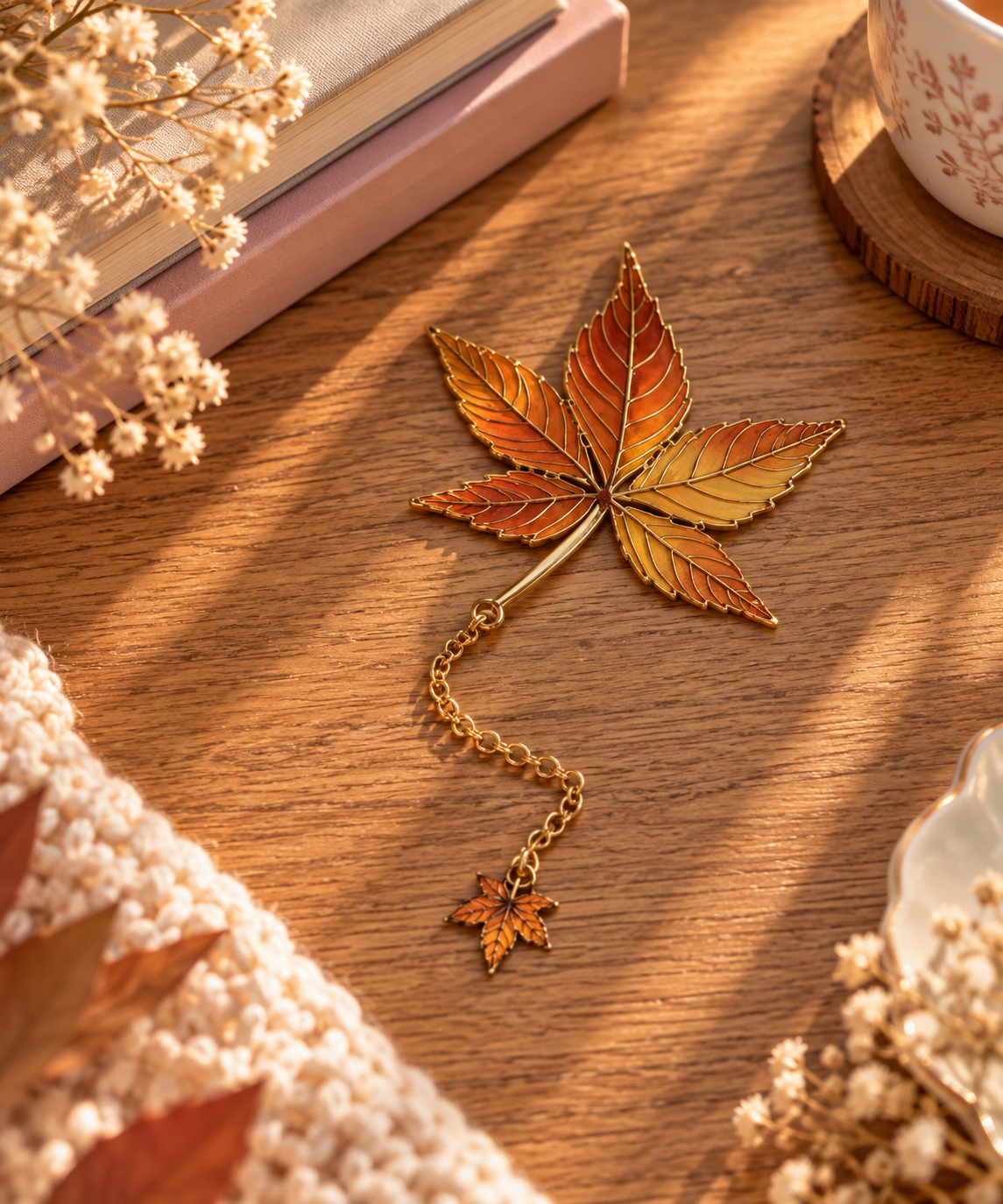 Marque Page - Feuilles d'Automne 🍁