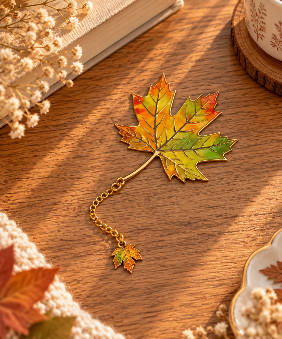 Marque Page - Feuilles d'Automne 🍁
