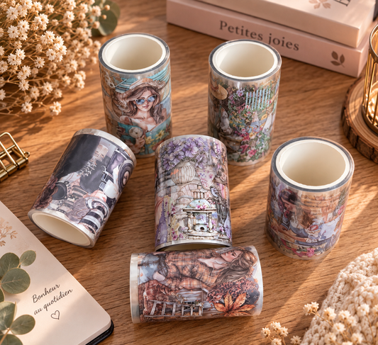 Washi Tape - Vie Quotidienne Vintage 🎞️