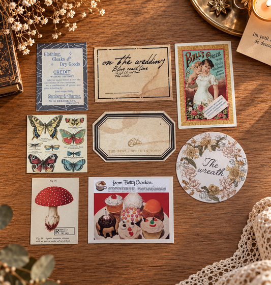 Cartes décoratives – Esprit Vintage 🤎
