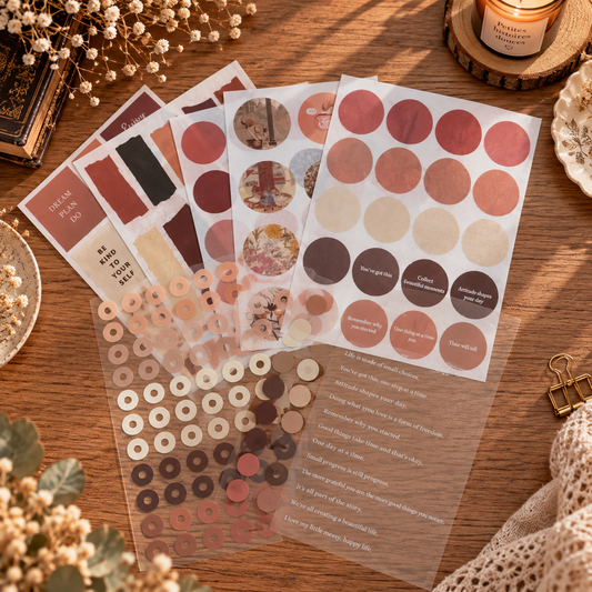 Stickers créatifs – Esprit Vintage 🌹
