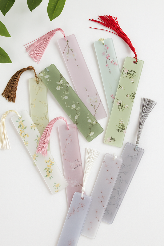 Marque-page - Imprimé Fleurs 🌼