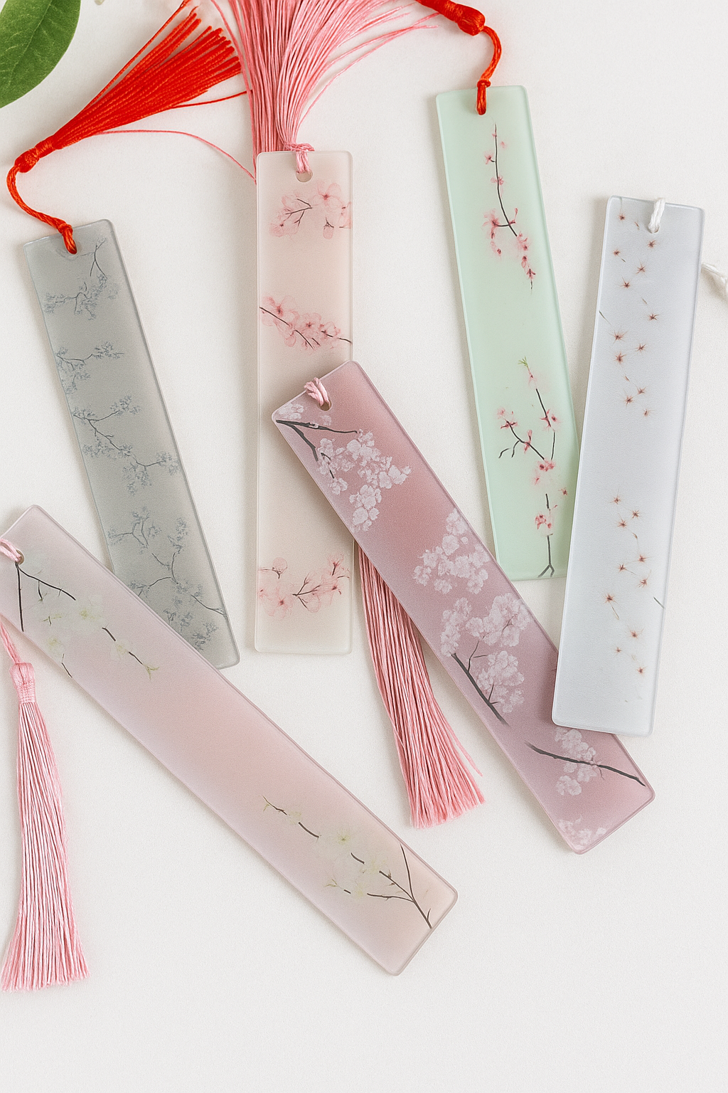 Marque-page - Imprimé Fleurs 🌼