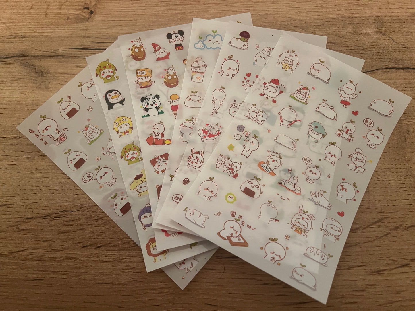 Stickers - Planche animaux 🩷