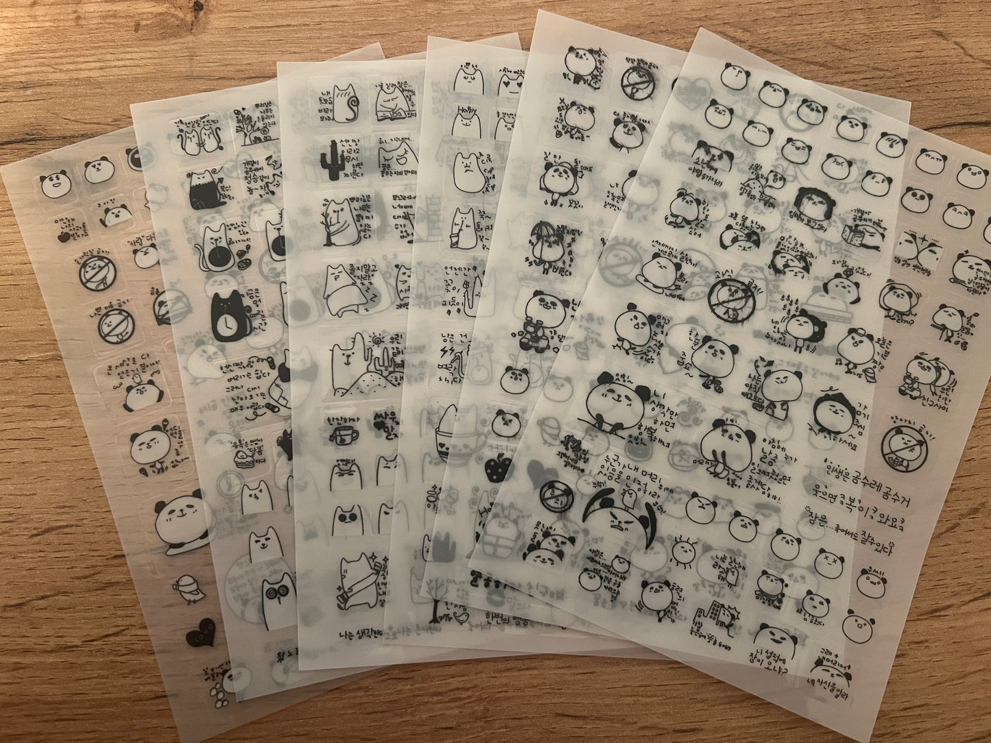 Stickers - Planche animaux 🩷