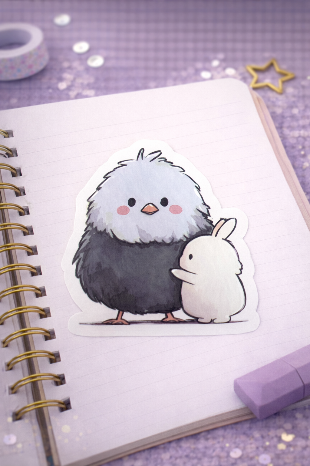 Stickers - Adorable Geai 🐥