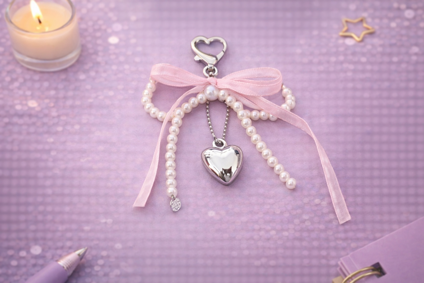 Porte-Clés - Noeud Coréen 🎀