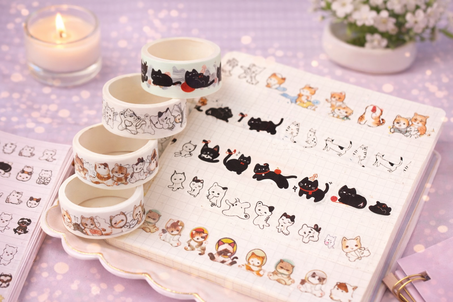 Washi Tape – Douce Félinité 🐾
