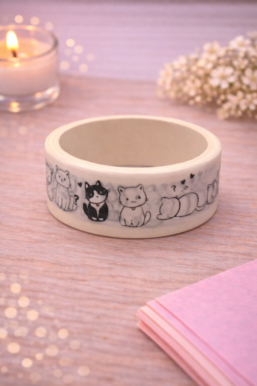 Washi Tape – Douce Félinité 🐾