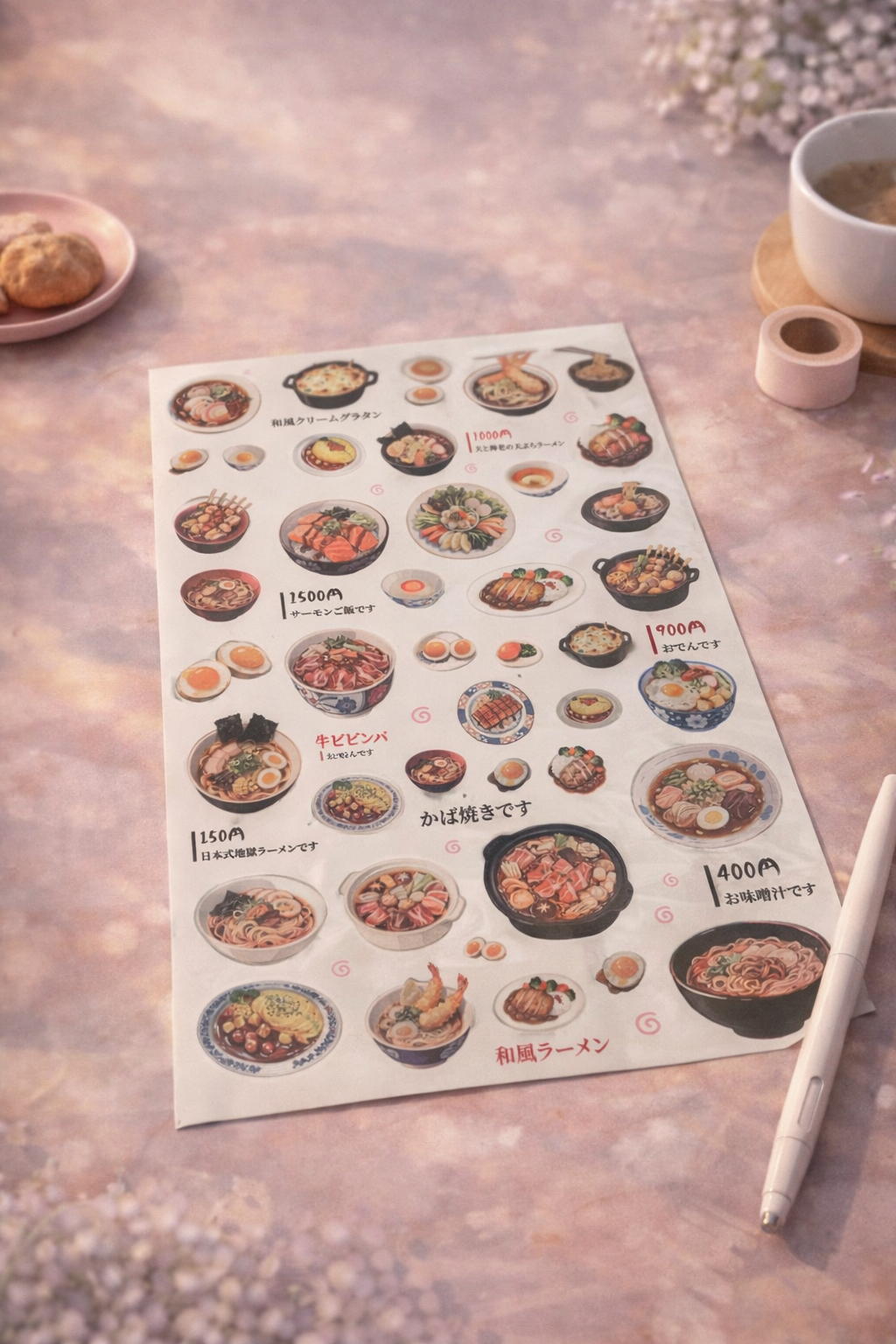 Stickers – Repas Délicieux 🍜