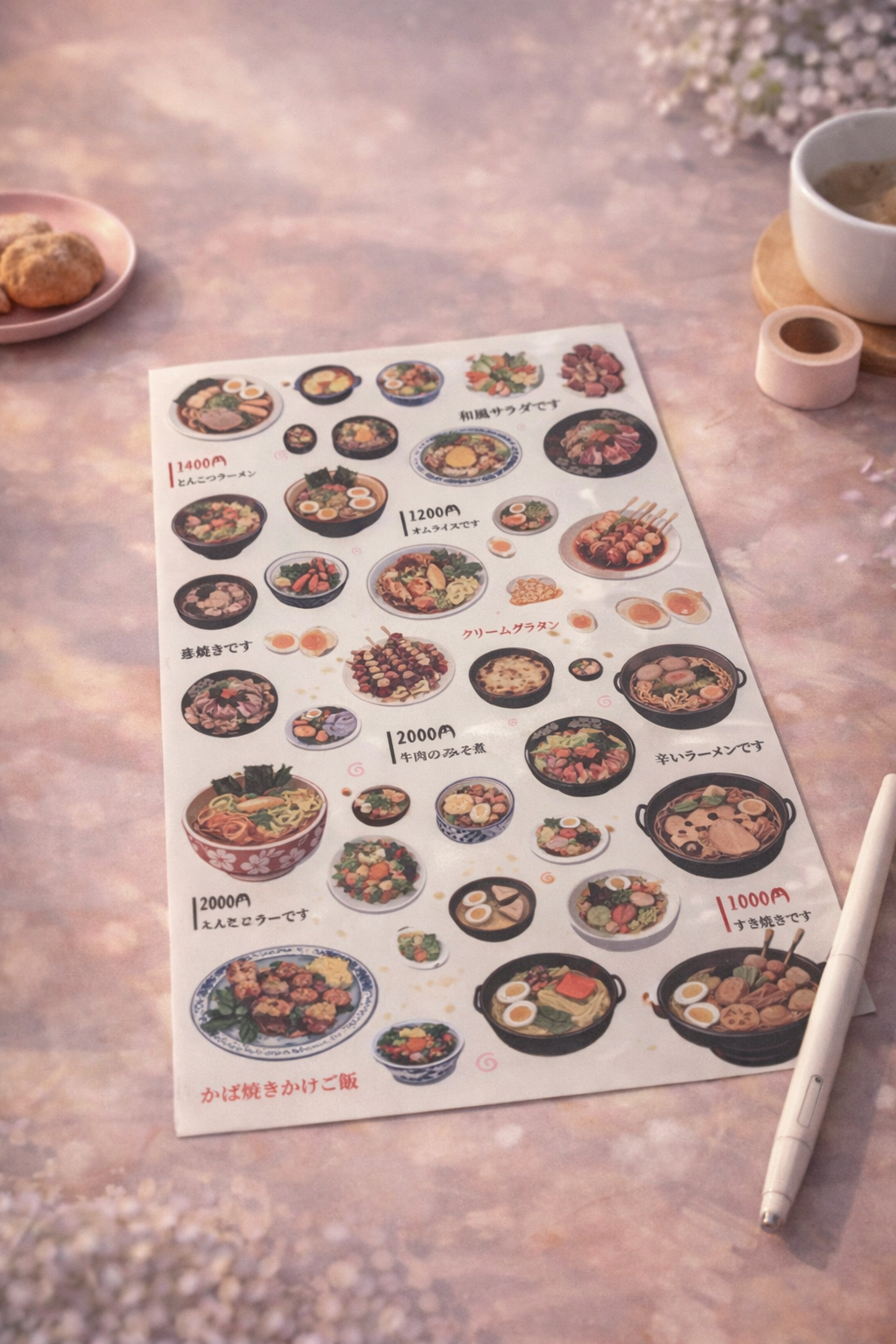 Stickers – Repas Délicieux 🍜