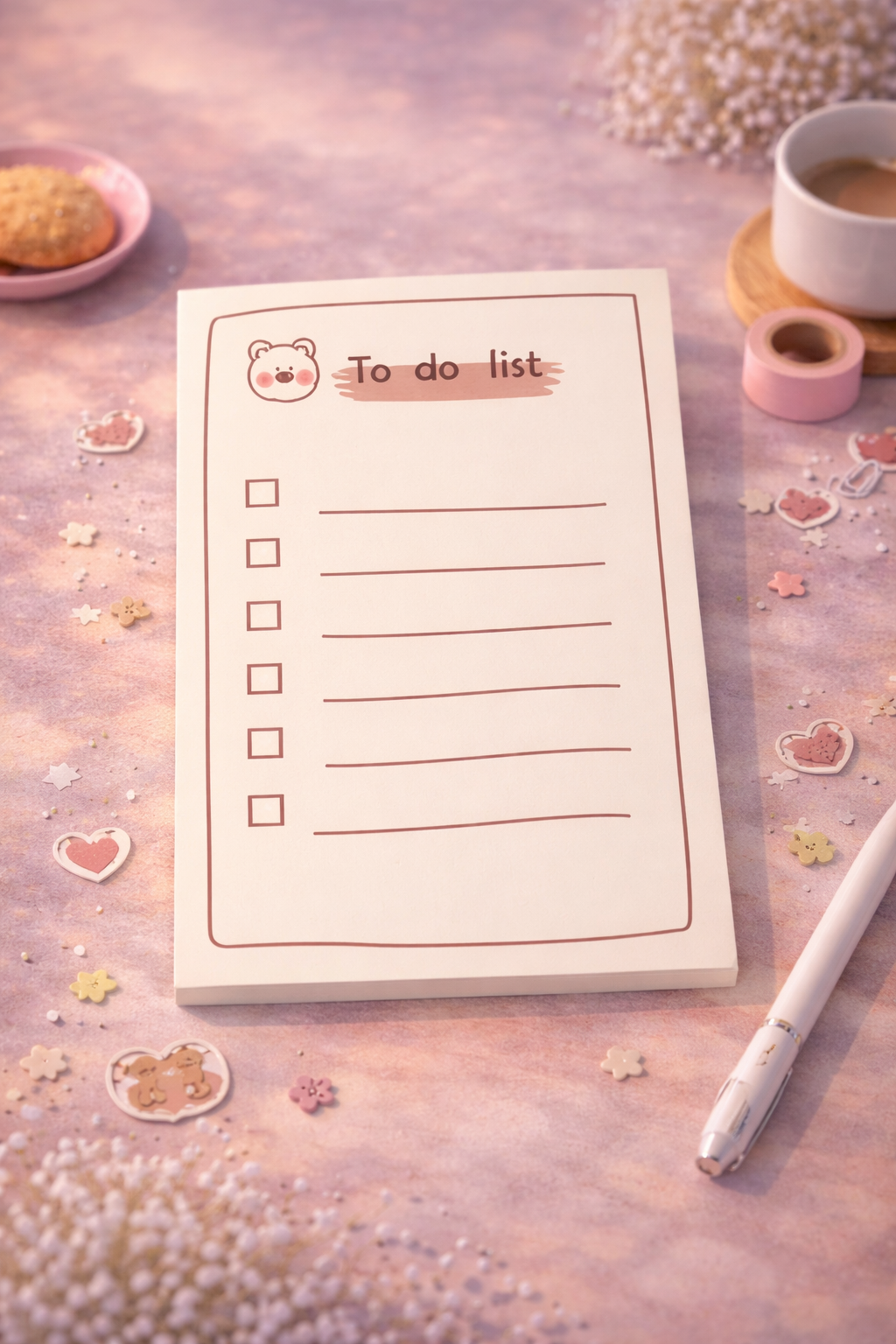 Bloc Notes - Ours Cartoon 🐻