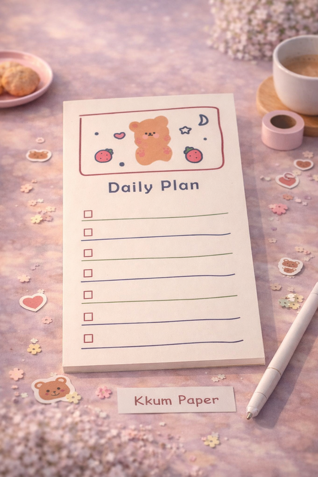 Bloc Notes - Ours Cartoon 🐻