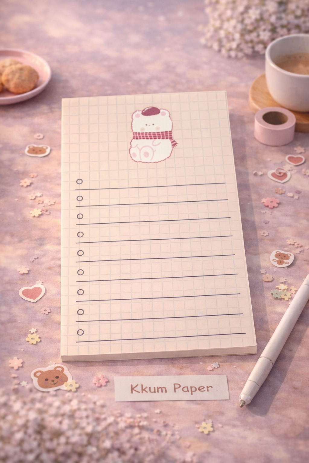 Bloc Notes - Ours Cartoon 🐻