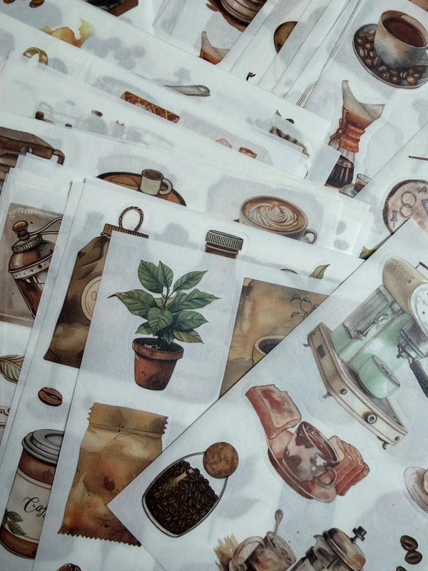 Planches Stickers - Doux Café