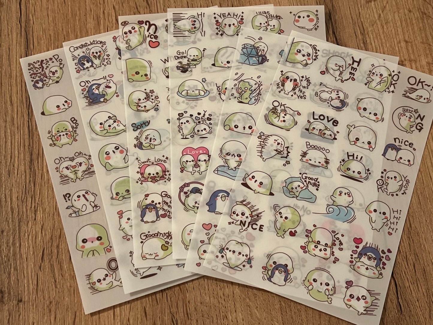 Stickers - Planche animaux 🩷